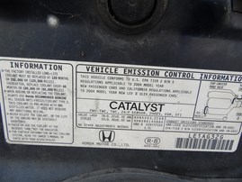 2004 Acura TL Navy 3.2L AT #A24922